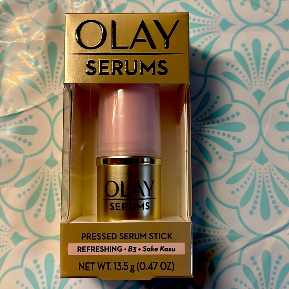 Olay Refrshing Serum Stick with B3 & Sake Kasu
13.5 gram .47 oz
New in box